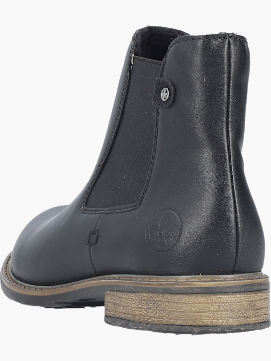 Rieker Damen Chelsea Boots Schwarz 143720 4
