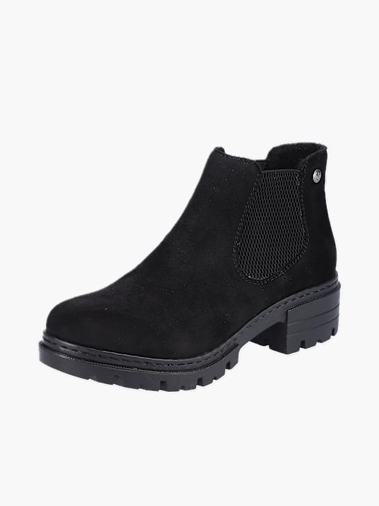 Rieker Damen Chelsea Boots Schwarz 131391 1