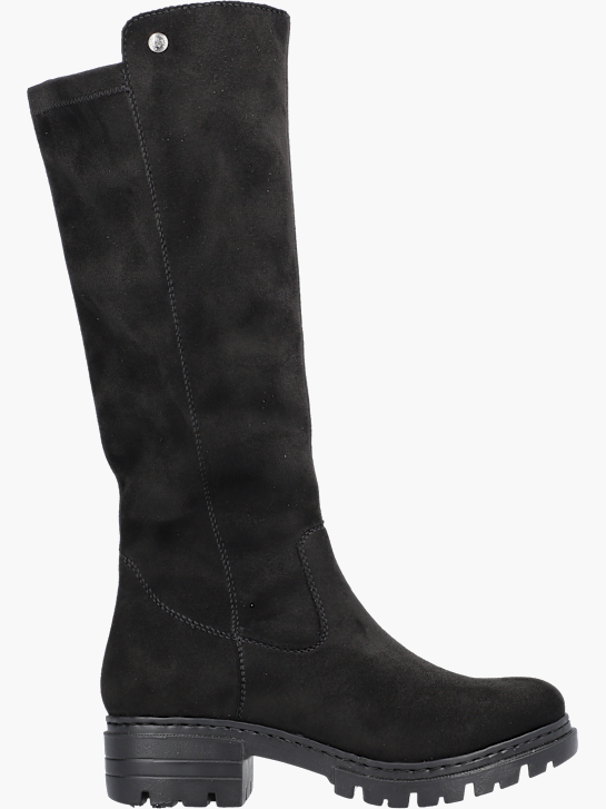 Rieker Damen Hochschaftstiefel Schwarz 143730 1