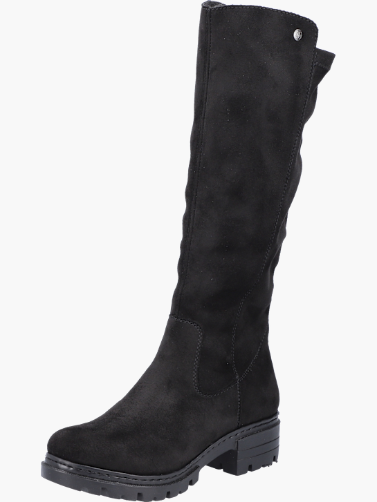 Rieker Damen Hochschaftstiefel Schwarz 143730 2