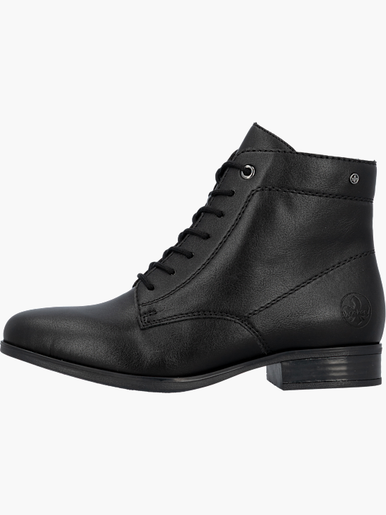 Rieker Damen Schnürstiefel Schwarz 143731 3