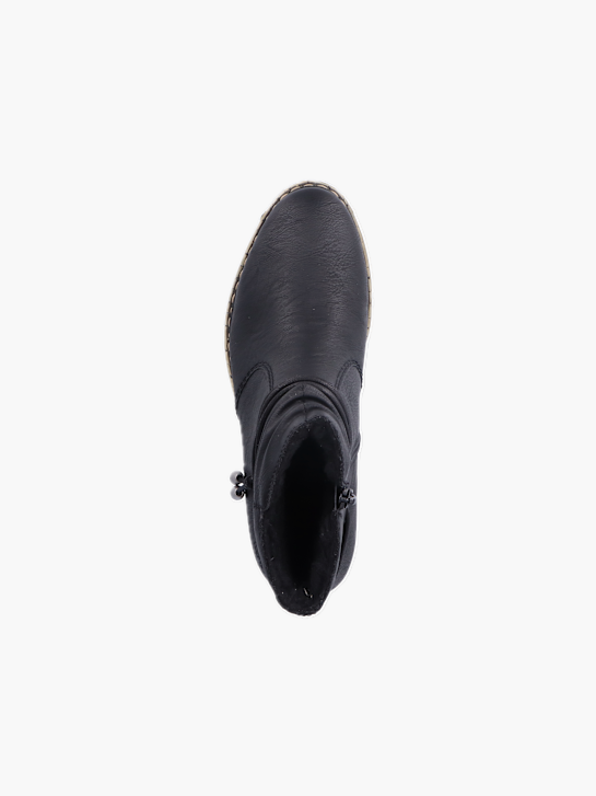 Rieker Damen Stiefeletten Schwarz 131394 4