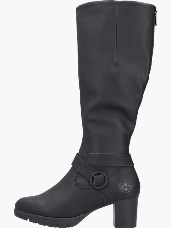 Rieker Damen Hochschaftstiefel Schwarz 143739 2