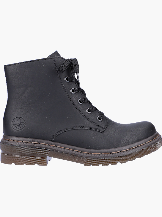 Rieker Damen Schnürstiefel Schwarz 143741 1