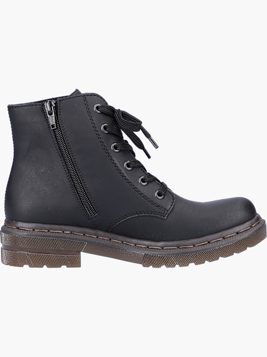 Rieker Damen Schnürstiefel Schwarz 143741 3