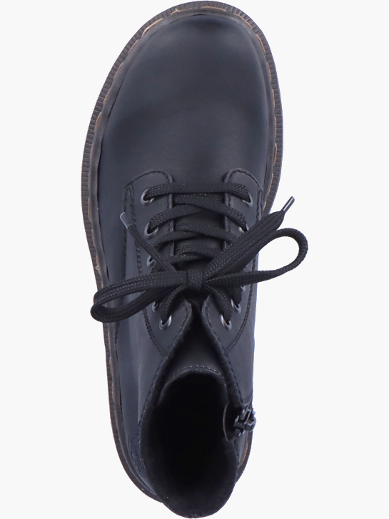Rieker Damen Schnürstiefel Schwarz 143741 4