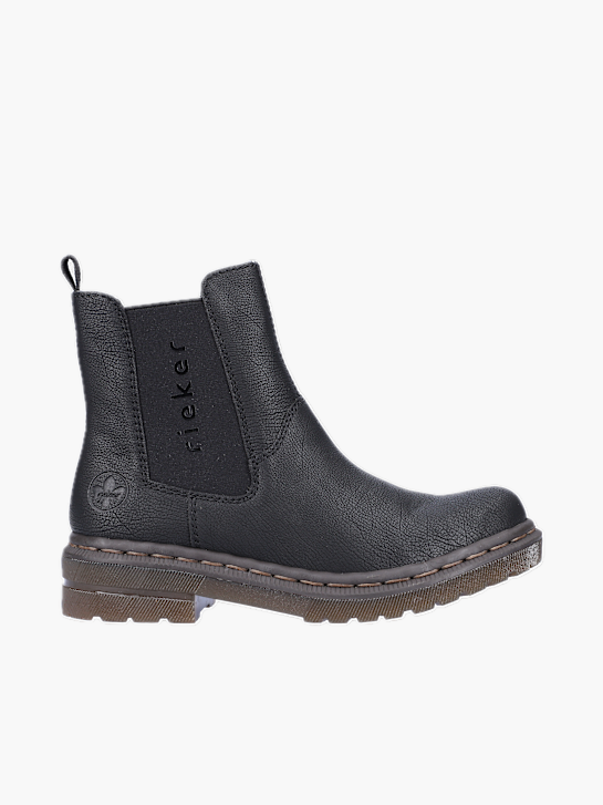 Rieker Damen Chelsea Boots Schwarz 137471 1