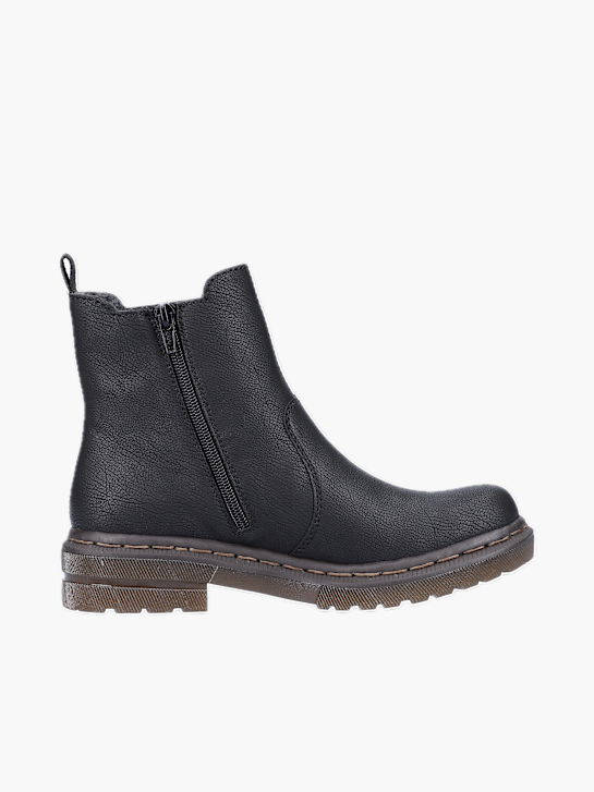 Rieker Damen Chelsea Boots Schwarz 137471 3