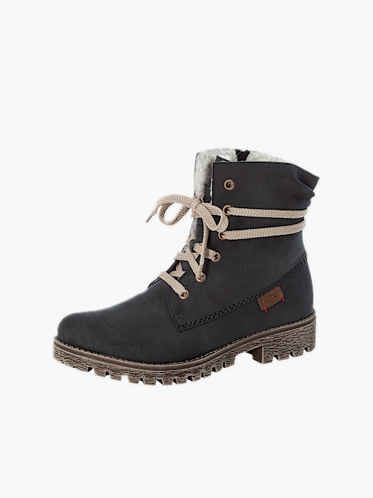 Rieker Damen Schnürstiefel Blau 137476 2