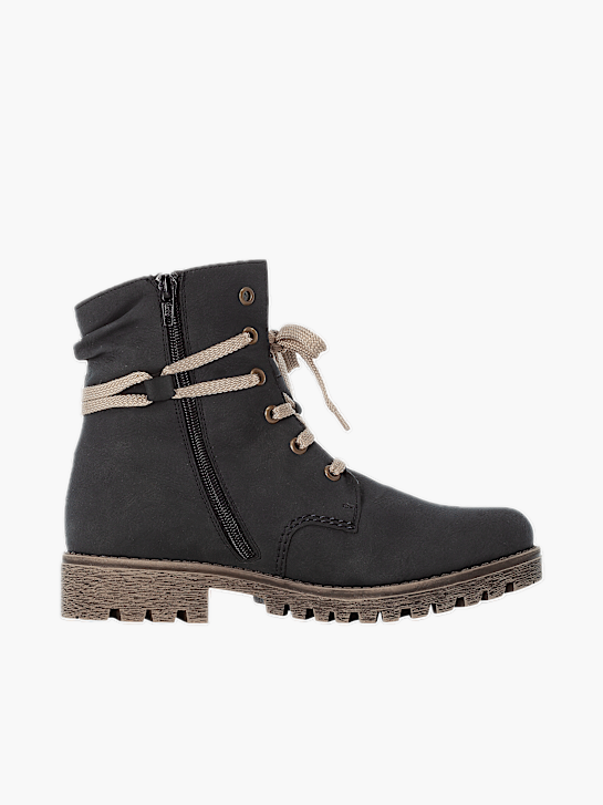 Rieker Damen Schnürstiefel Blau 137476 3