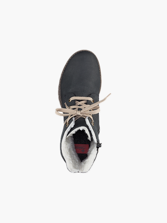 Rieker Damen Schnürstiefel Blau 137476 4