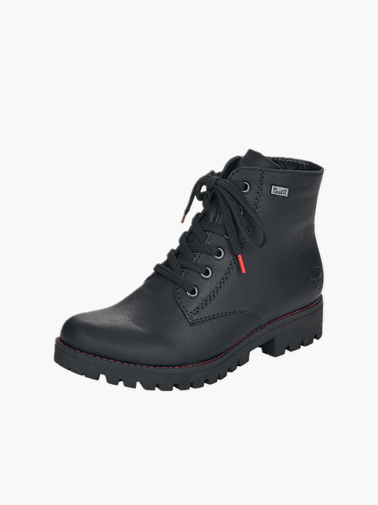Rieker Damen Schnürstiefel Schwarz 137472 2