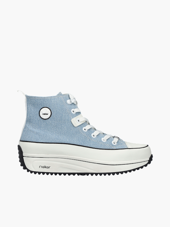 Rieker Damen Sneaker High Blau 137481 1