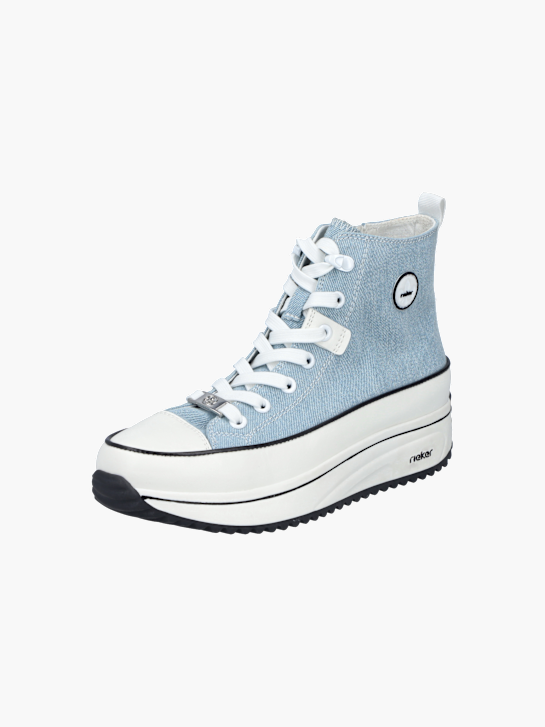 Rieker Damen Sneaker High Blau 137481 2