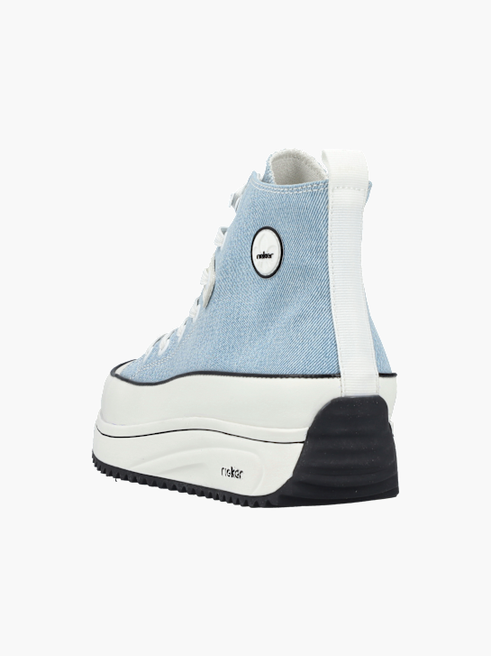 Rieker Damen Sneaker High Blau 137481 3