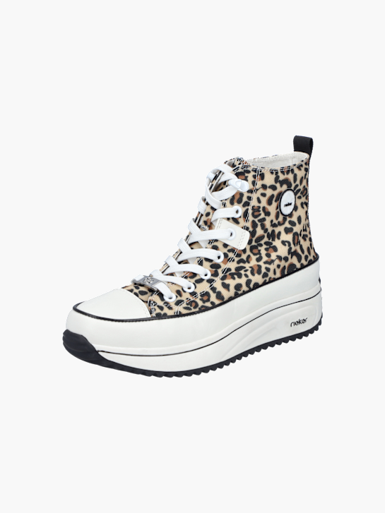 Rieker Damen Sneaker High Beige 137482 2