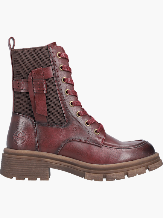 Rieker Damen Schnürstiefel Rot 143760 1