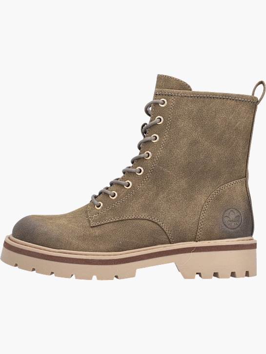 Rieker Damen Schnürstiefel Grün 143764 2