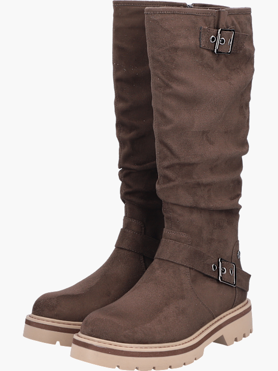Rieker Damen Hochschaftstiefel Braun 143767 3