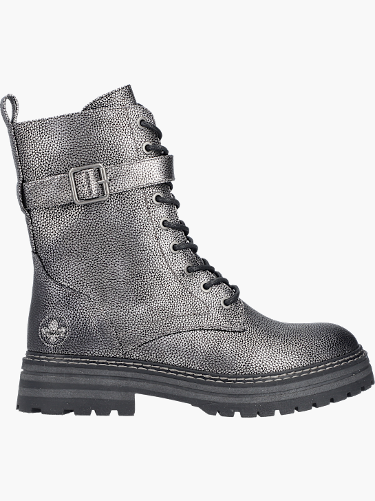 Rieker Damen Biker Boots Silber 143768 1
