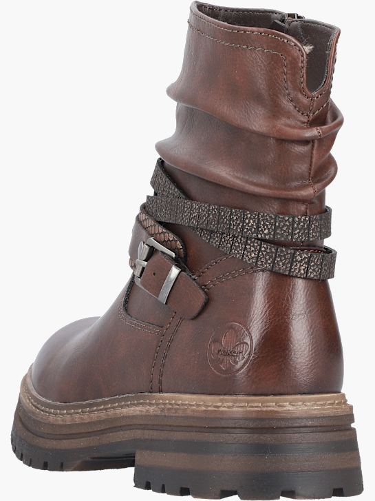Rieker Damen Biker Boots Braun 143769 4
