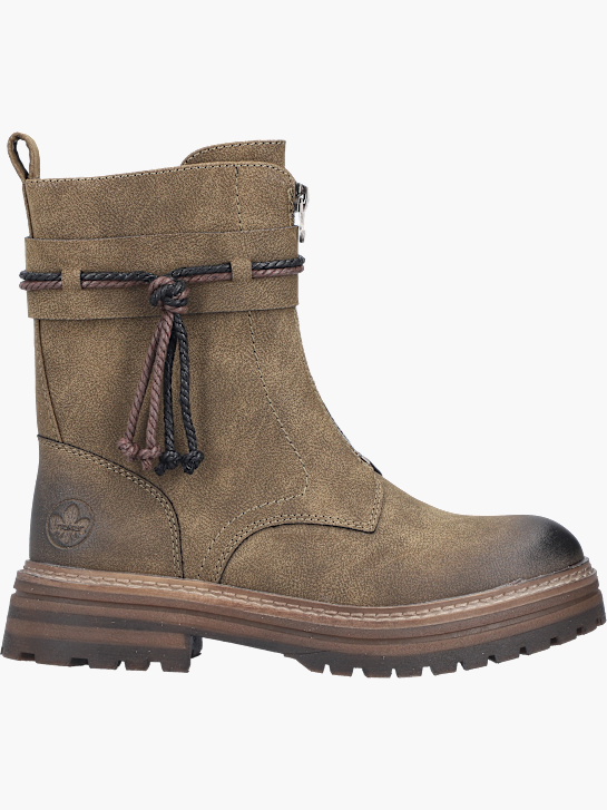 Rieker Damen Biker Boots Grün 143770 1