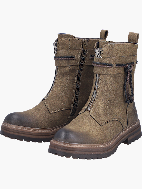 Rieker Damen Biker Boots Grün 143770 2