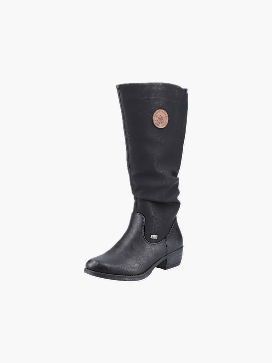 Rieker Damen Hochschaftstiefel Schwarz 137486 2