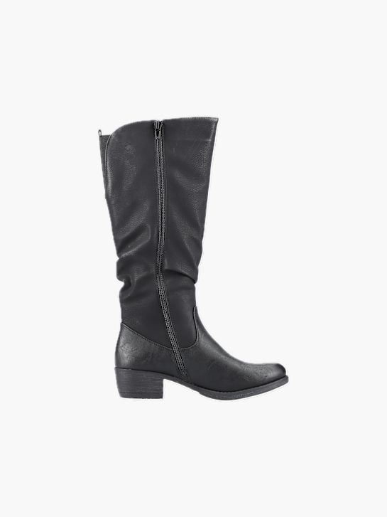 Rieker Damen Hochschaftstiefel Schwarz 137486 3
