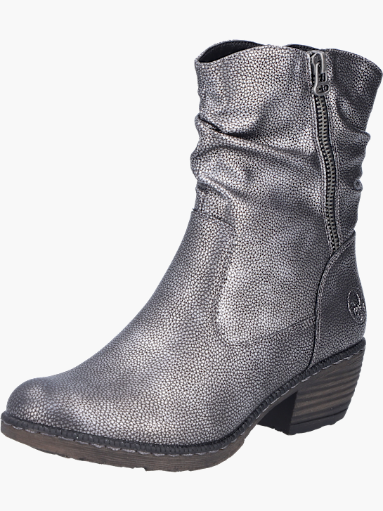 Rieker Damen Stiefeletten Silber 143773 3