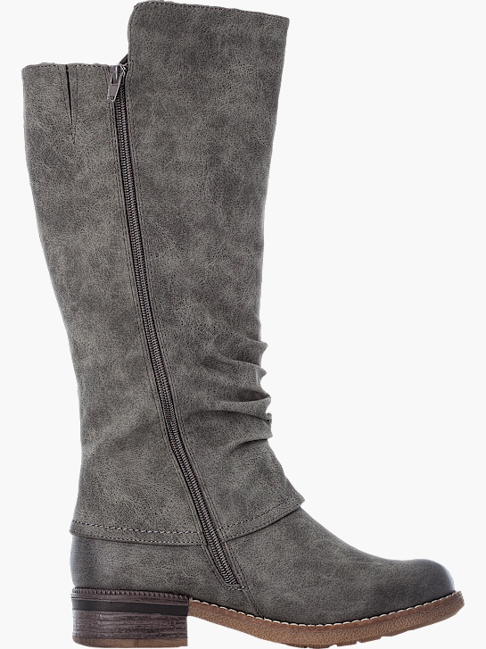 Rieker Damen Hochschaftstiefel Grau 143775 3