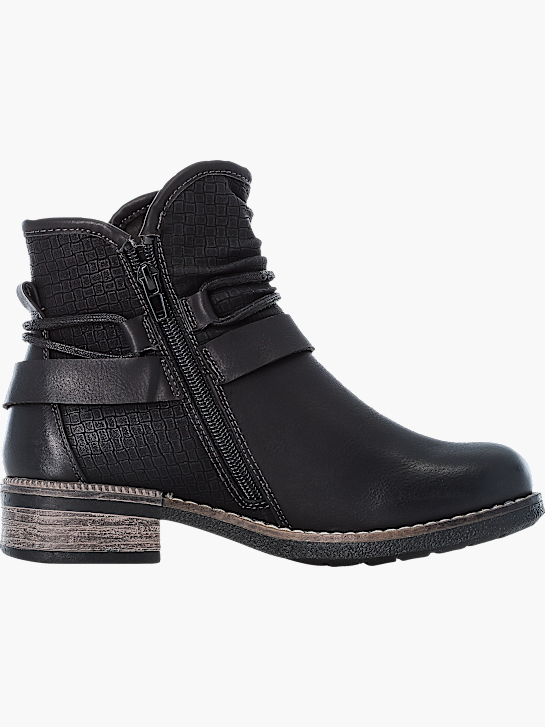 Rieker Damen Kurzstiefel Schwarz 143776 3
