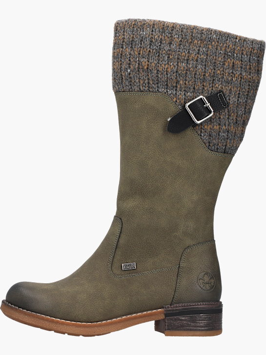 Rieker Damen Hochschaftstiefel Grün 143778 2