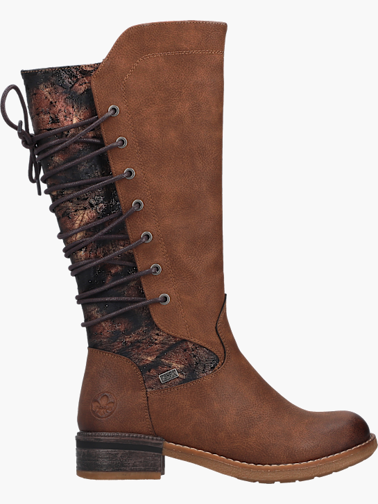 Rieker Damen Hochschaftstiefel Braun 143780 1