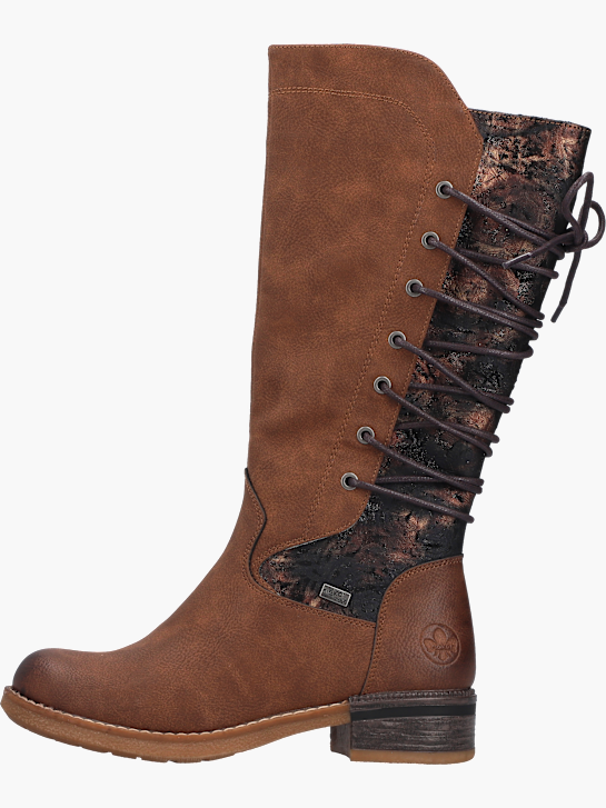 Rieker Damen Hochschaftstiefel Braun 143780 2