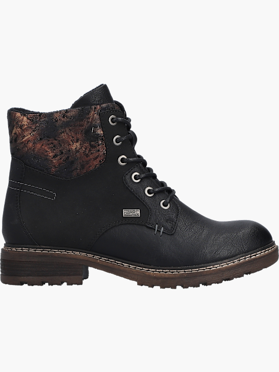 Rieker Damen Schnürstiefel Schwarz 143781 1
