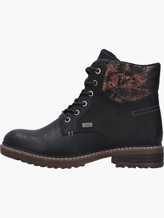 Rieker Damen Schnürstiefel Schwarz 143781 2
