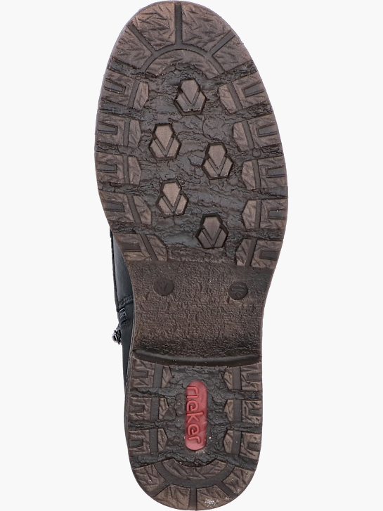 Rieker Damen Schnürstiefel Schwarz 143781 3