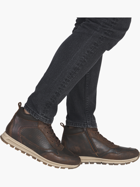 Rieker Herren Schnürstiefel Braun 141620 4