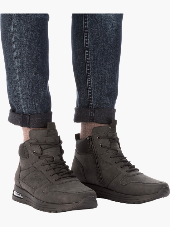 Rieker Herren Schnürstiefel Schwarz 141627 4