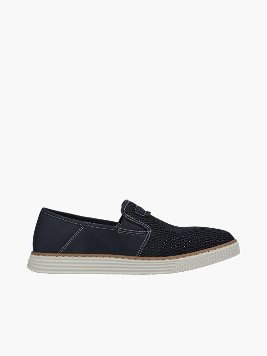 Rieker Herren Slipper Blau 135874 1