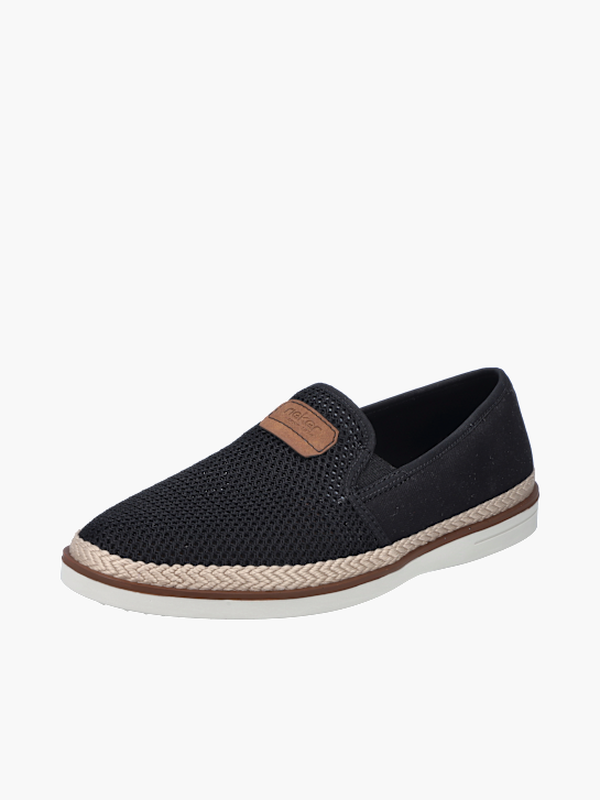 Rieker Herren Slipper Schwarz 129728 2
