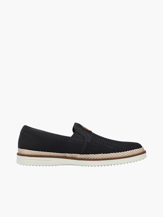 Rieker Herren Slipper Schwarz 129728 3