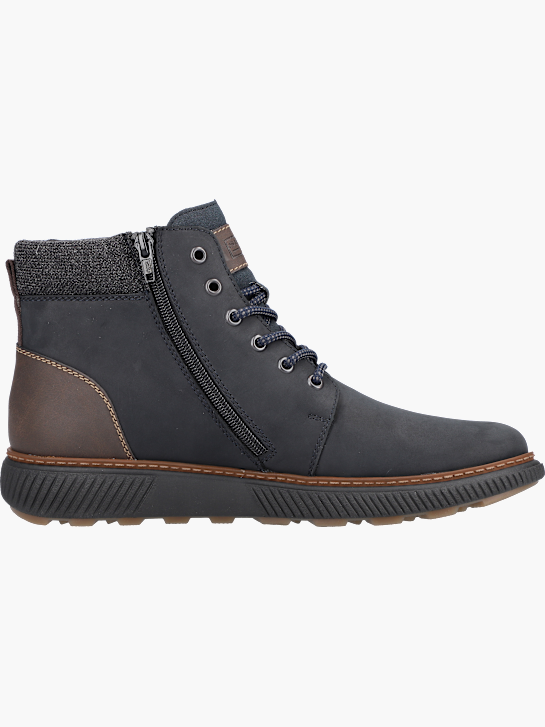 Rieker Herren Schnürstiefel Blau 141643 3