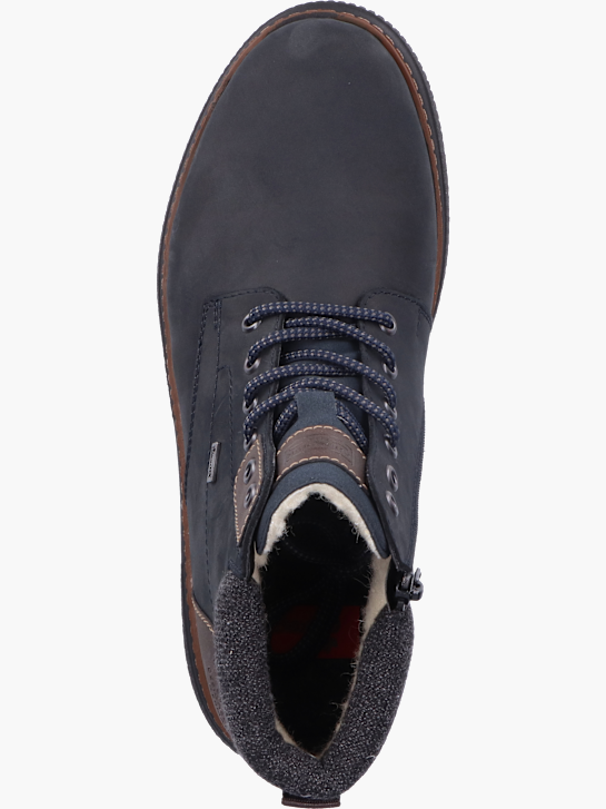 Rieker Herren Schnürstiefel Blau 141643 4