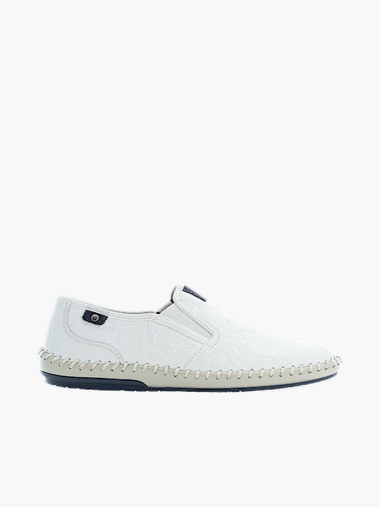 Rieker Herren Slipper Weiß 135889 1