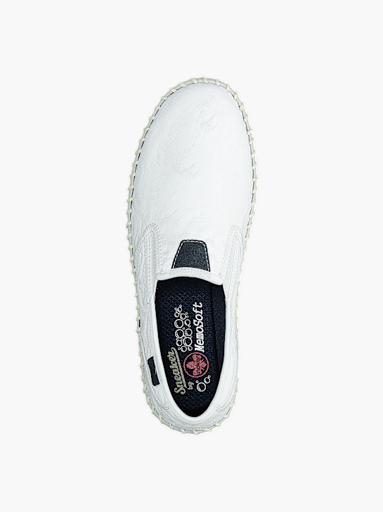 Rieker Herren Slipper Weiß 135889 4