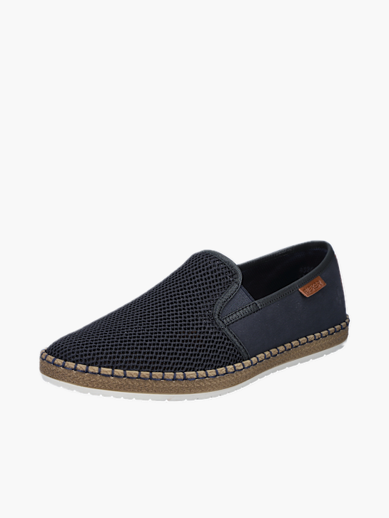 Rieker Herren Slipper Blau 135896 1