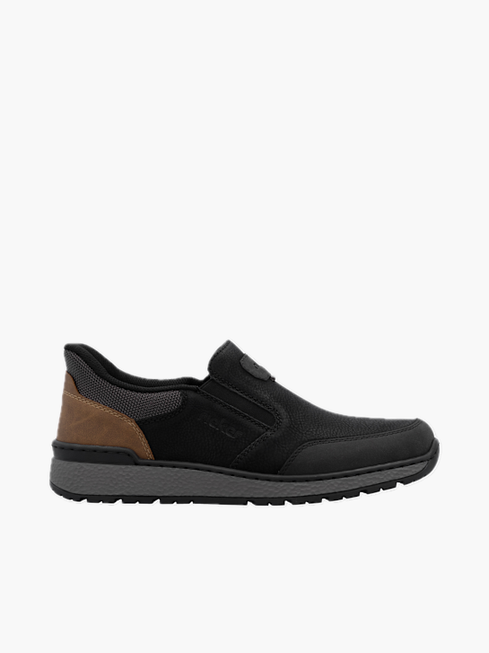 Rieker Herren Slipper Schwarz 135934 1
