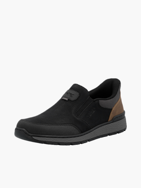 Rieker Herren Slipper Schwarz 135934 2
